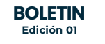 Boletín Informativo No. 01
